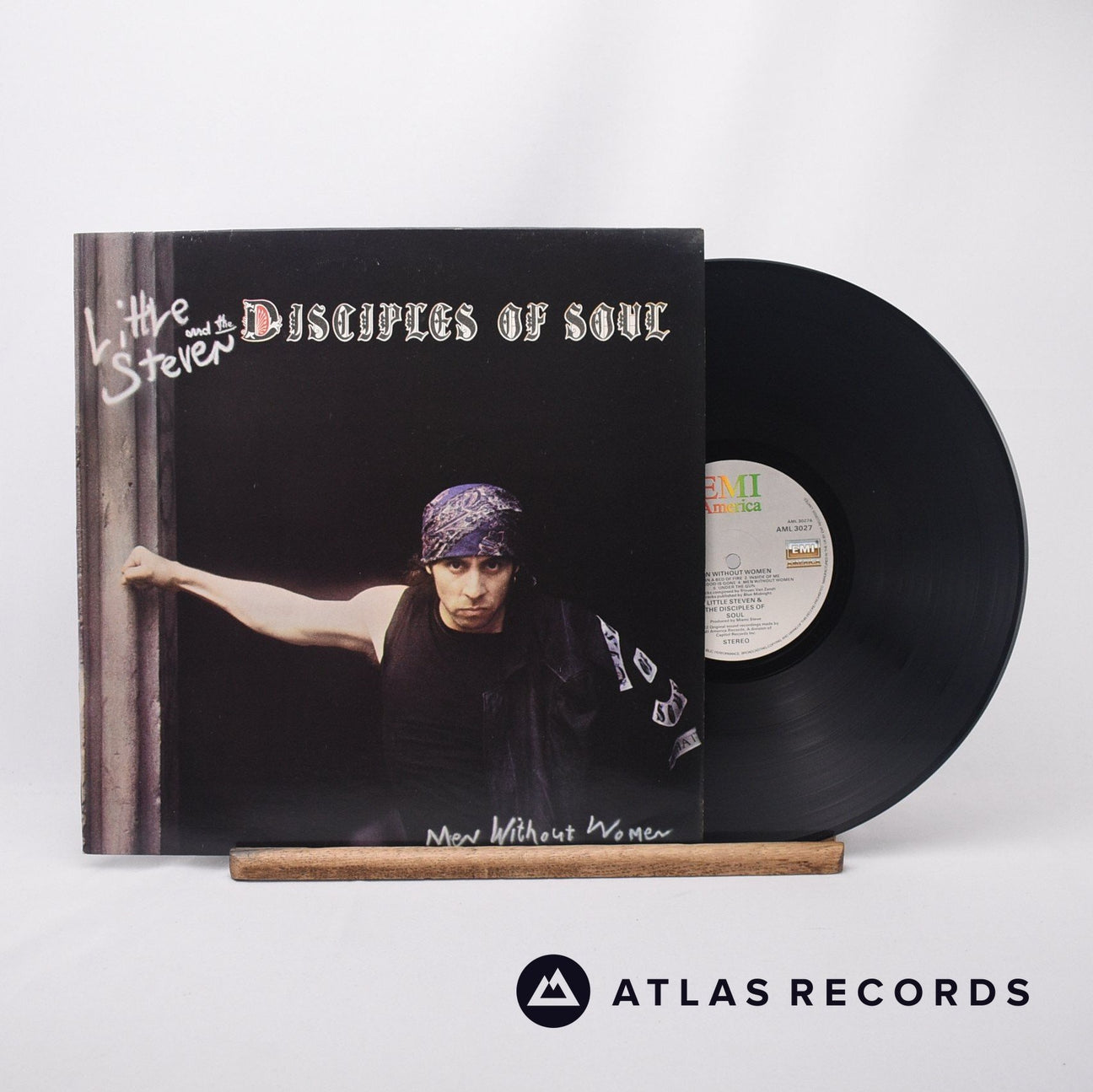 Little Steven And The Disciples Of Soul Men Without Women LP Vinyl Record - Front Cover & Record