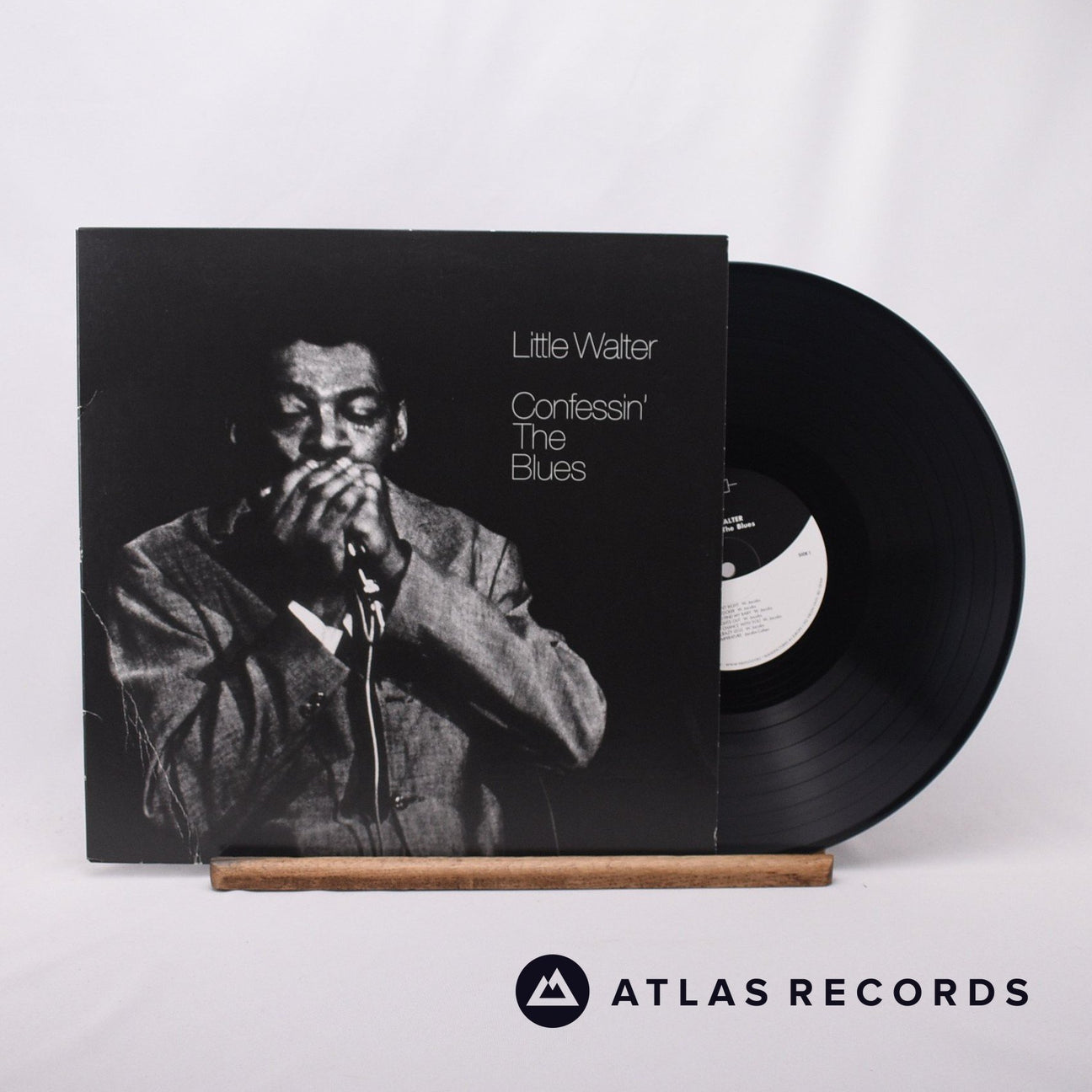 Little Walter Confessin' The Blues LP Vinyl Record - Front Cover & Record