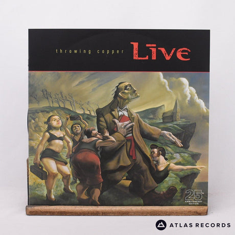 Live - Throwing Copper - Booklet 2 x LP + 2 x CD Box Set Vinyl Record - NM/EX