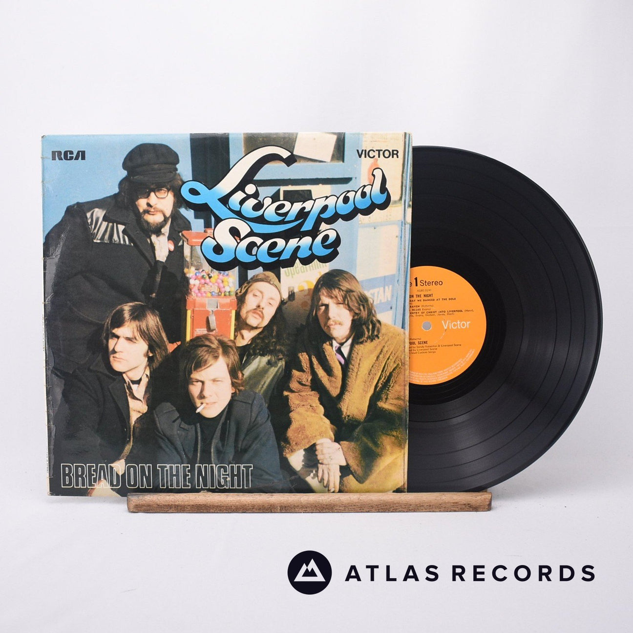 Liverpool Scene Bread On The Night LP Vinyl Record - Front Cover & Record