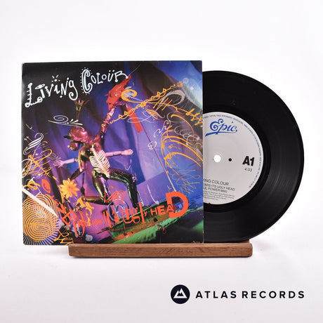 Living Colour Love Rears Its Ugly Head 7" Vinyl Record - Front Cover & Record