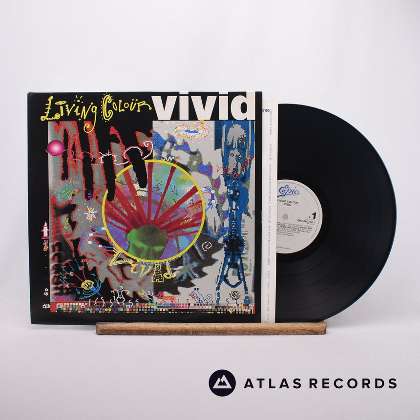 Living Colour Vivid LP Vinyl Record - Front Cover & Record