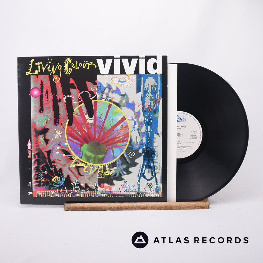 Living Colour Vivid LP Vinyl Record - Front Cover & Record