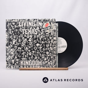 Living In Texas Kingdom 12" Vinyl Record - Front Cover & Record