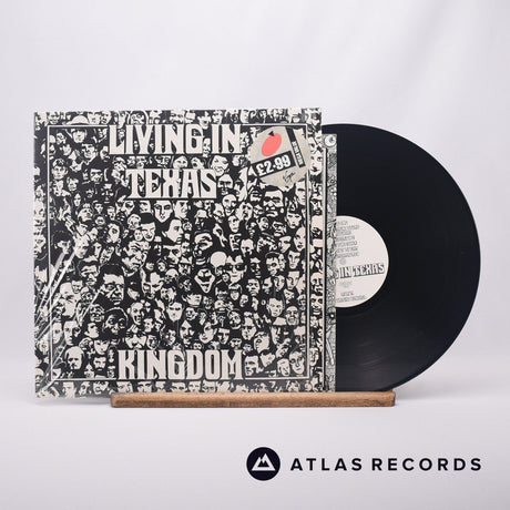 Living In Texas Kingdom 12" Vinyl Record - Front Cover & Record