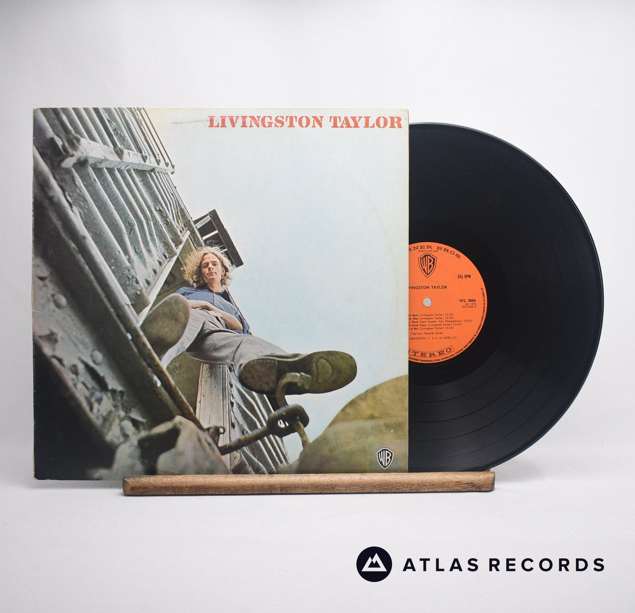 Livingston Taylor Livingston Taylor LP Vinyl Record - Front Cover & Record