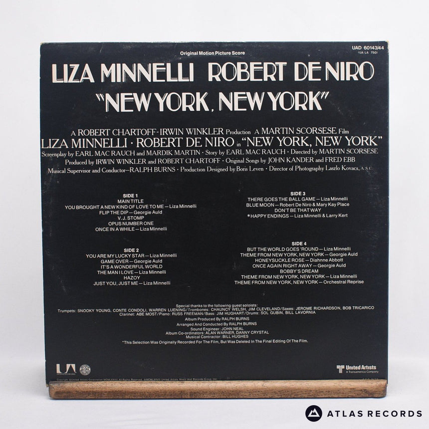 Liza Minnelli - New York, New York - Double LP Vinyl Record - VG+/VG+