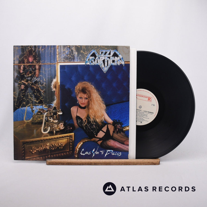 Lizzy Borden Love You To Pieces LP Vinyl Record - Front Cover & Record