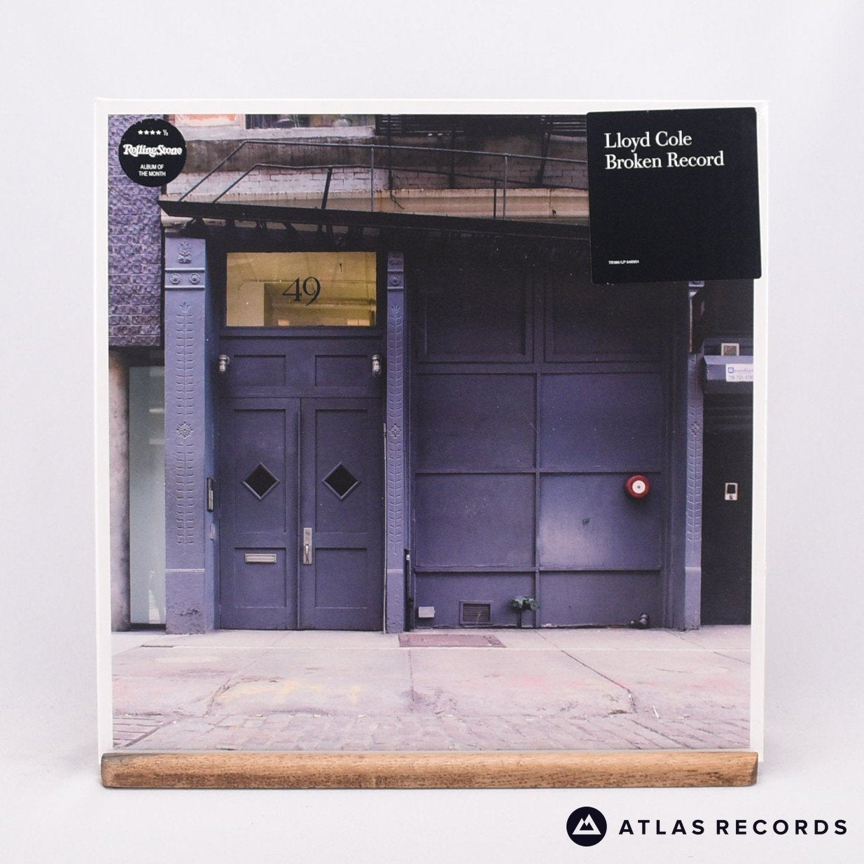 Lloyd Cole Broken Record LP Vinyl Record - Front Cover & Record