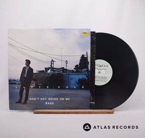 Lloyd Cole Don't Get Weird On Me Babe LP Vinyl Record - Front Cover & Record