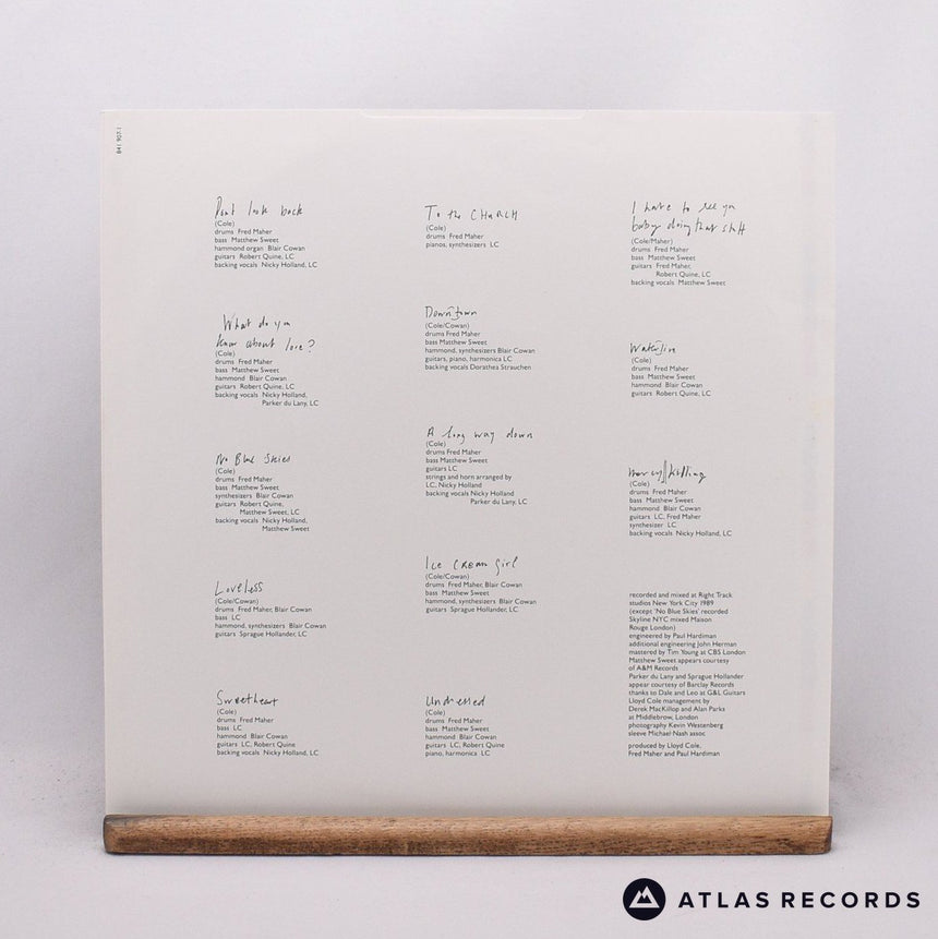 Lloyd Cole - Lloyd Cole - LP Vinyl Record - EX/VG+