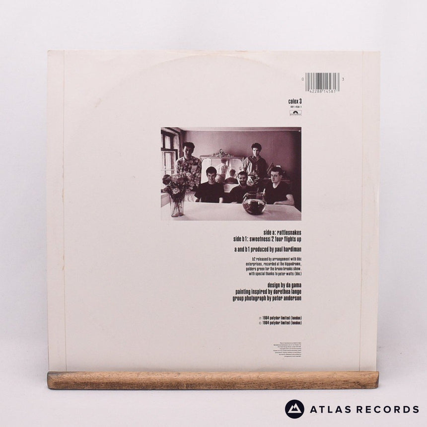 Lloyd Cole & The Commotions - Rattlesnakes - 12" Vinyl Record - VG+/VG+