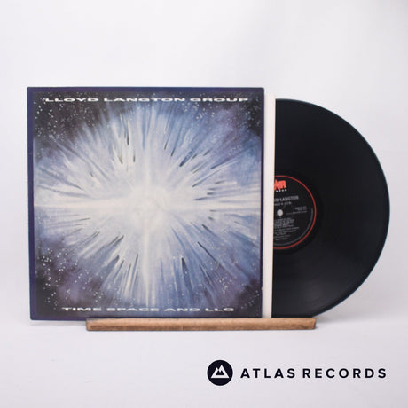 Lloyd Langton Group Time Space And LLG LP Vinyl Record - Front Cover & Record