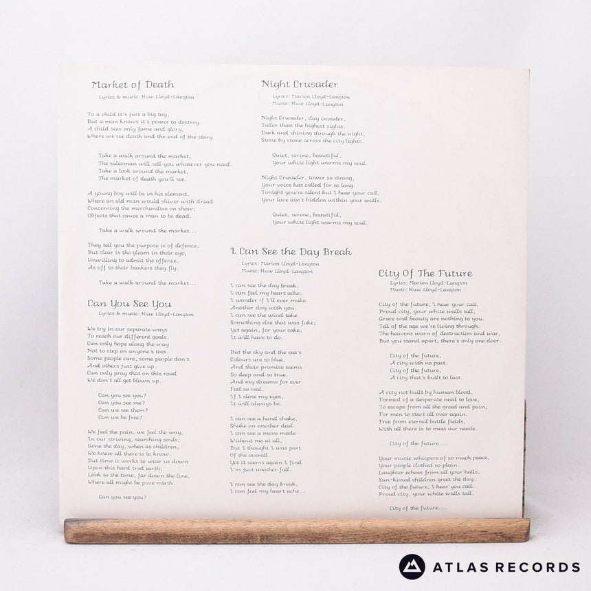 Lloyd Langton Group - Time Space And LLG - LP Vinyl Record - EX/VG+