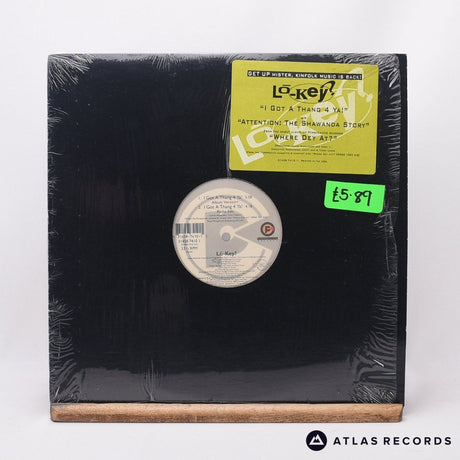 Lo-Key? I Got A Thang 4 Ya! 12" Vinyl Record - Front Cover & Record