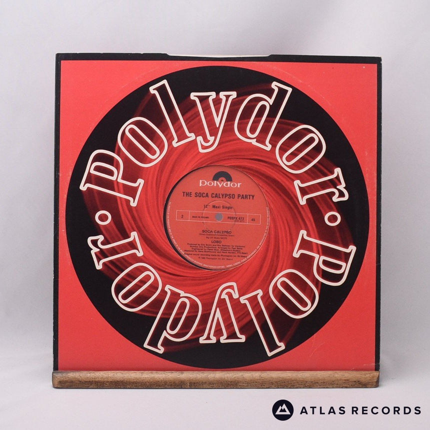 Lobo - The Soca Calypso Party - Die-Cut Sleeve 12" Vinyl Record - VG+/EX
