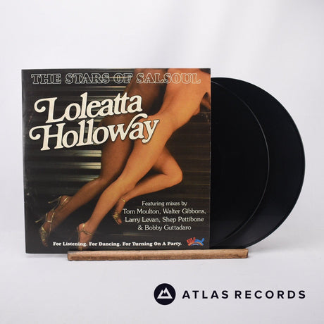 Loleatta Holloway The Stars Of Salsoul 2 x 12" Vinyl Record - Front Cover & Record