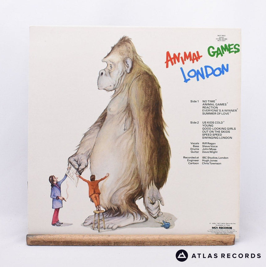 London - Animal Games - LP Vinyl Record - EX/EX