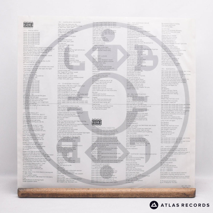 London Boys - The Twelve Commandments Of Dance - LP Vinyl Record - VG+/EX