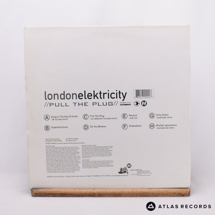London Elektricity - Pull The Plug - 4 x 12" Vinyl Record - VG+/EX