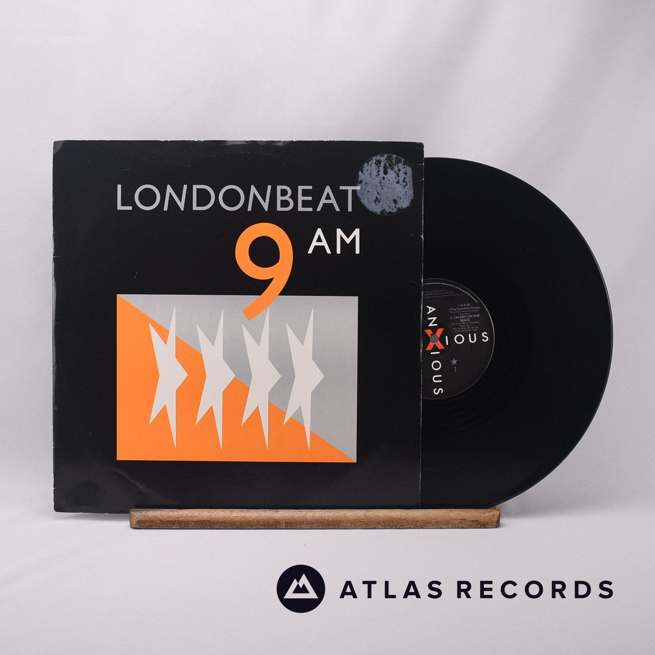 Londonbeat 9 A.M. 12" Vinyl Record - Front Cover & Record