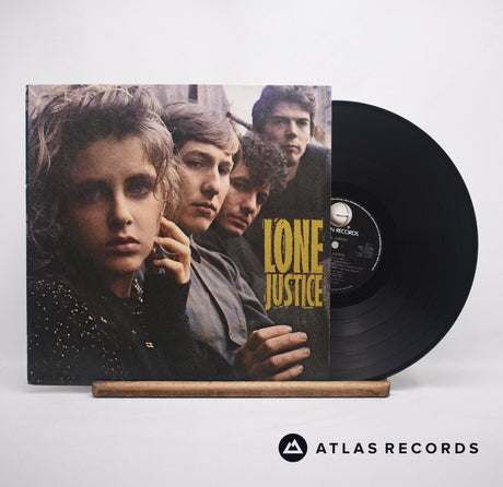 Lone Justice Lone Justice LP Vinyl Record - Front Cover & Record