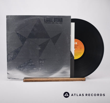 Lone Star Firing On All Six LP Vinyl Record - Front Cover & Record