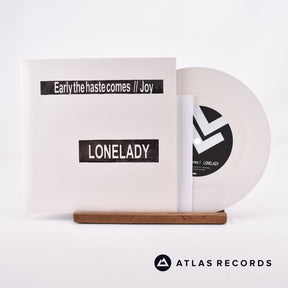 LoneLady Early The Haste Comes 7" Vinyl Record - Front Cover & Record