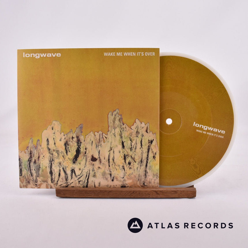 Longwave Wake Me When It's Over 7" Vinyl Record - Front Cover & Record