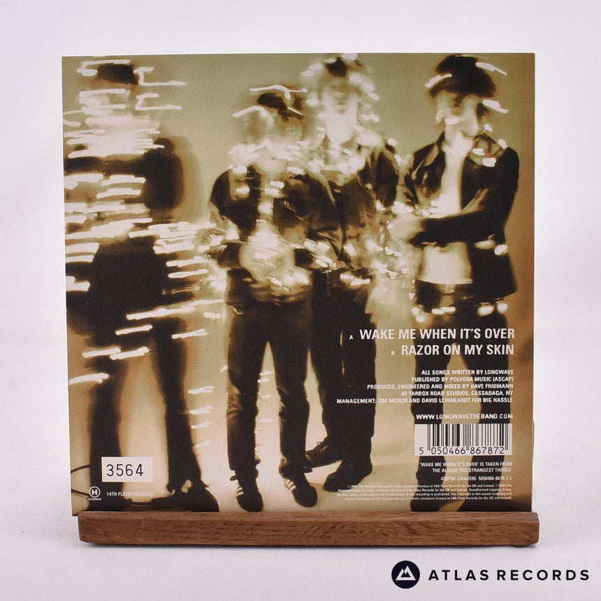 Longwave - Wake Me When It's Over - 7" Vinyl Record - NM/NM