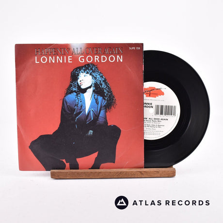 Lonnie Gordon Happenin' All Over Again 7" Vinyl Record - Front Cover & Record
