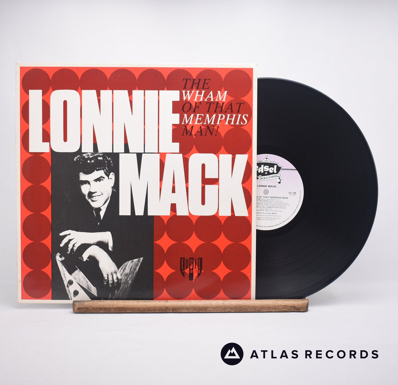 Lonnie Mack The Wham Of That Memphis Man! LP Vinyl Record - Front Cover & Record