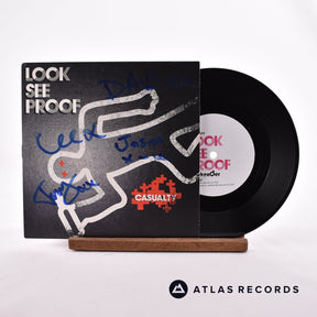 Look See Proof Casualty 7" Vinyl Record - Front Cover & Record