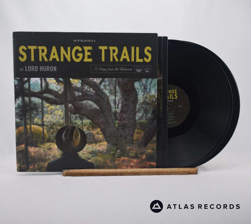 Lord Huron Strange Trails Double LP + CD Vinyl Record - Front Cover & Record