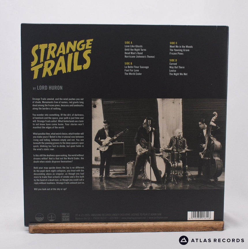 Lord Huron - Strange Trails - A1 B2 Double LP + CD Vinyl Record - EX/EX