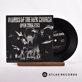 Lords Of The New Church Open Your Eyes 7" Vinyl Record - Front Cover & Record