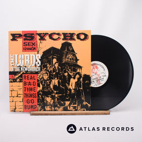 Lords Of The New Church Psycho Sex 12 Inch 12" Vinyl Record - Front Cover & Record