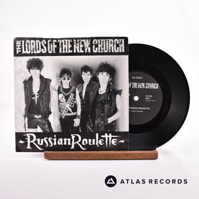 Lords Of The New Church Russian Roulette 7" Vinyl Record - Front Cover & Record