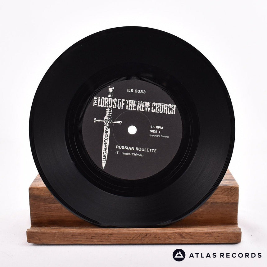 Lords Of The New Church - Russian Roulette - 7" Vinyl Record - VG+/EX