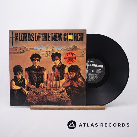 Lords Of The New Church The Lords Of The New Church LP Vinyl Record - Front Cover & Record