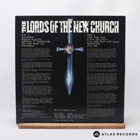 Lords Of The New Church - The Lords Of The New Church - LP Vinyl Record - EX/EX