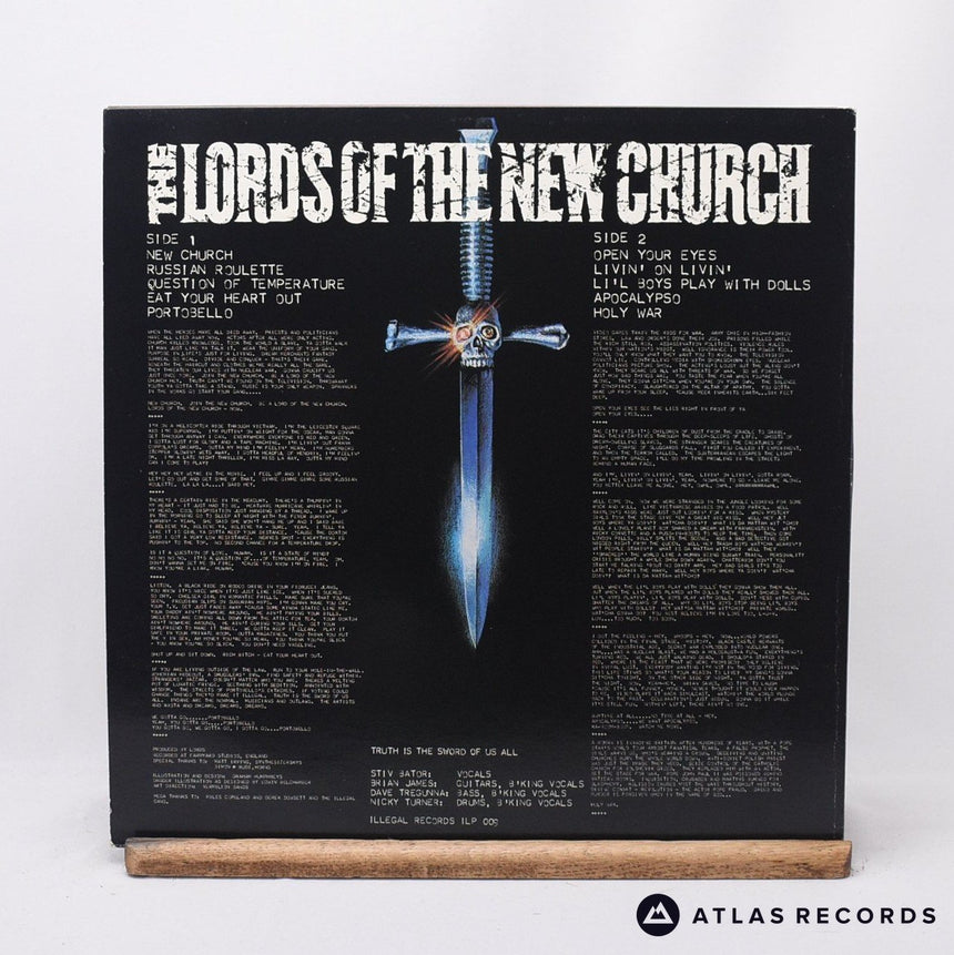Lords Of The New Church - The Lords Of The New Church - LP Vinyl Record - EX/EX