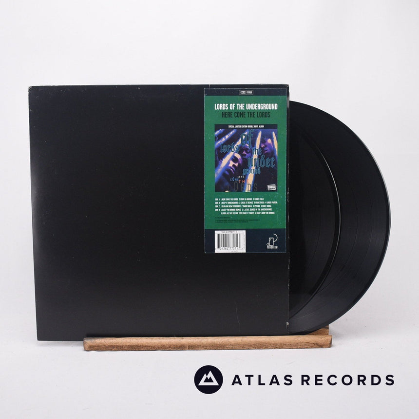 Lords Of The Underground Here Come The Lords 2 x LP Vinyl Record - Front Cover & Record