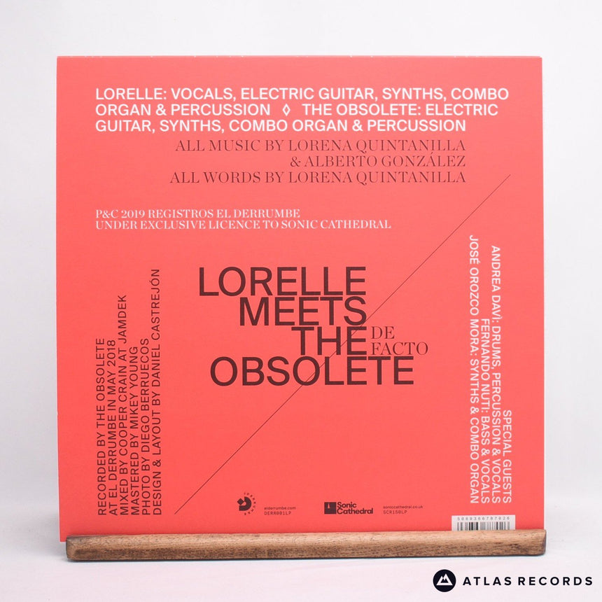 Lorelle Meets The Obsolete - De Facto - /A /B LP Vinyl Record - NM/NM