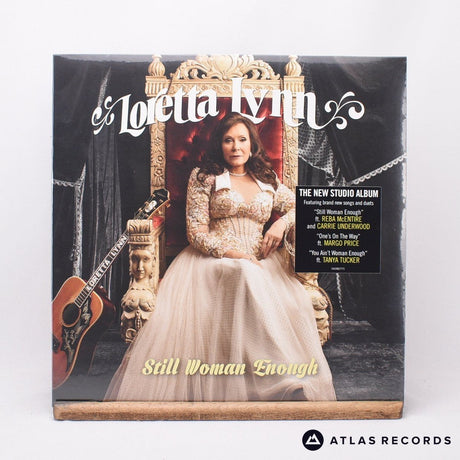 Loretta Lynn Still Woman Enough LP Vinyl Record - Front Cover & Record