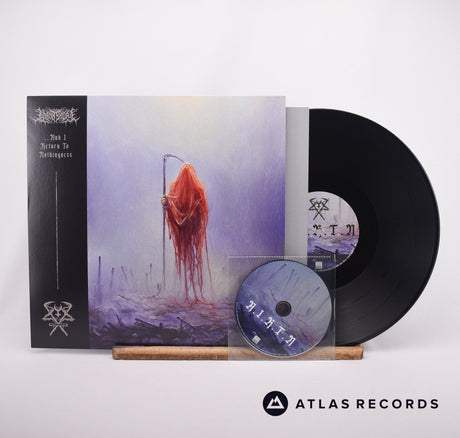 Lorna Shore ...And I Return To Nothingness 12" + CD Vinyl Record - Front Cover & Record