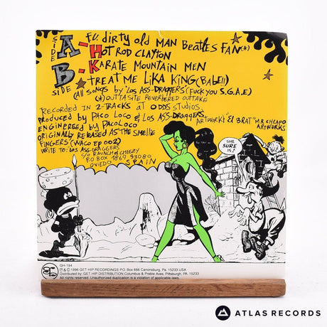 Los Ass-Draggers - Kings Of Cheezy - 7" EP Vinyl Record - VG+/EX