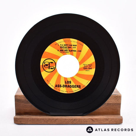 Los Ass-Draggers - Kings Of Cheezy - 7" EP Vinyl Record - VG+/EX