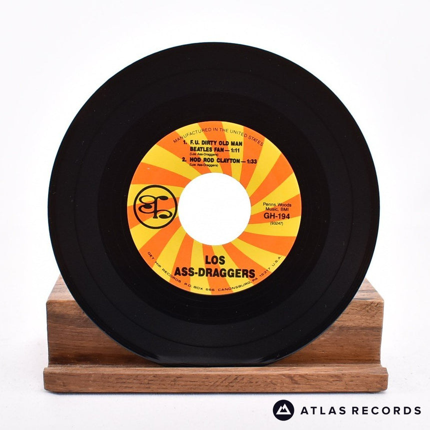 Los Ass-Draggers - Kings Of Cheezy - 7" EP Vinyl Record - VG+/EX