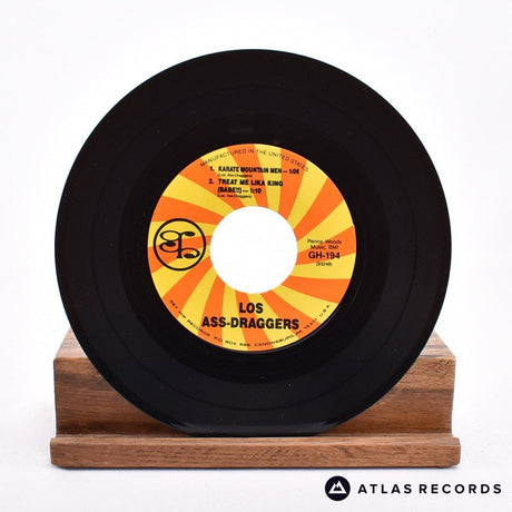 Los Ass-Draggers - Kings Of Cheezy - 7" EP Vinyl Record - VG+/EX